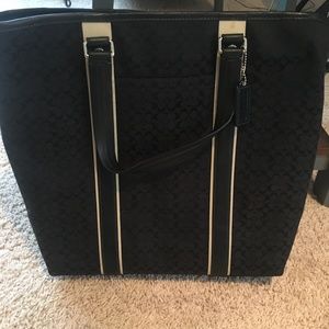 Coach Signature Drafting Tote